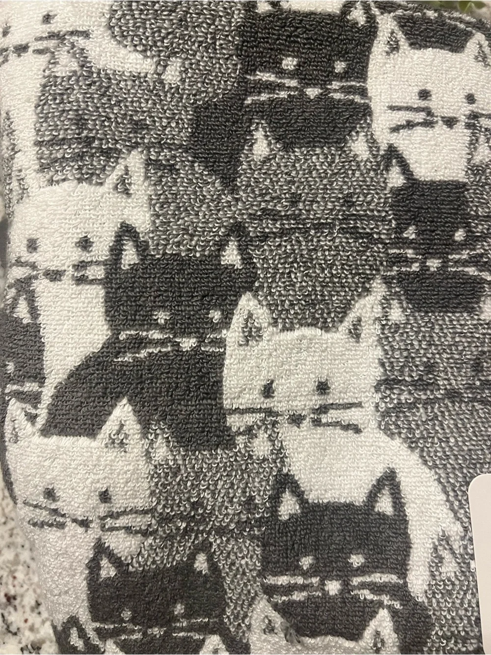 🩶🤍 4 pc Cat Lover’s Towel Set - Deborah Connolly NWT
